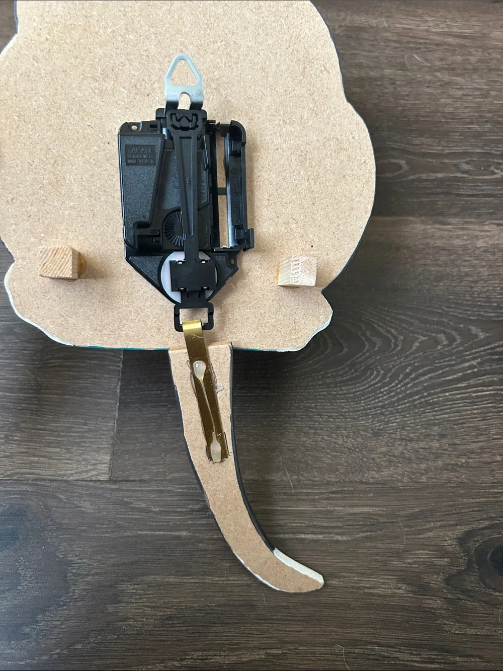 Cat with Fish Pendulum Wall Clock